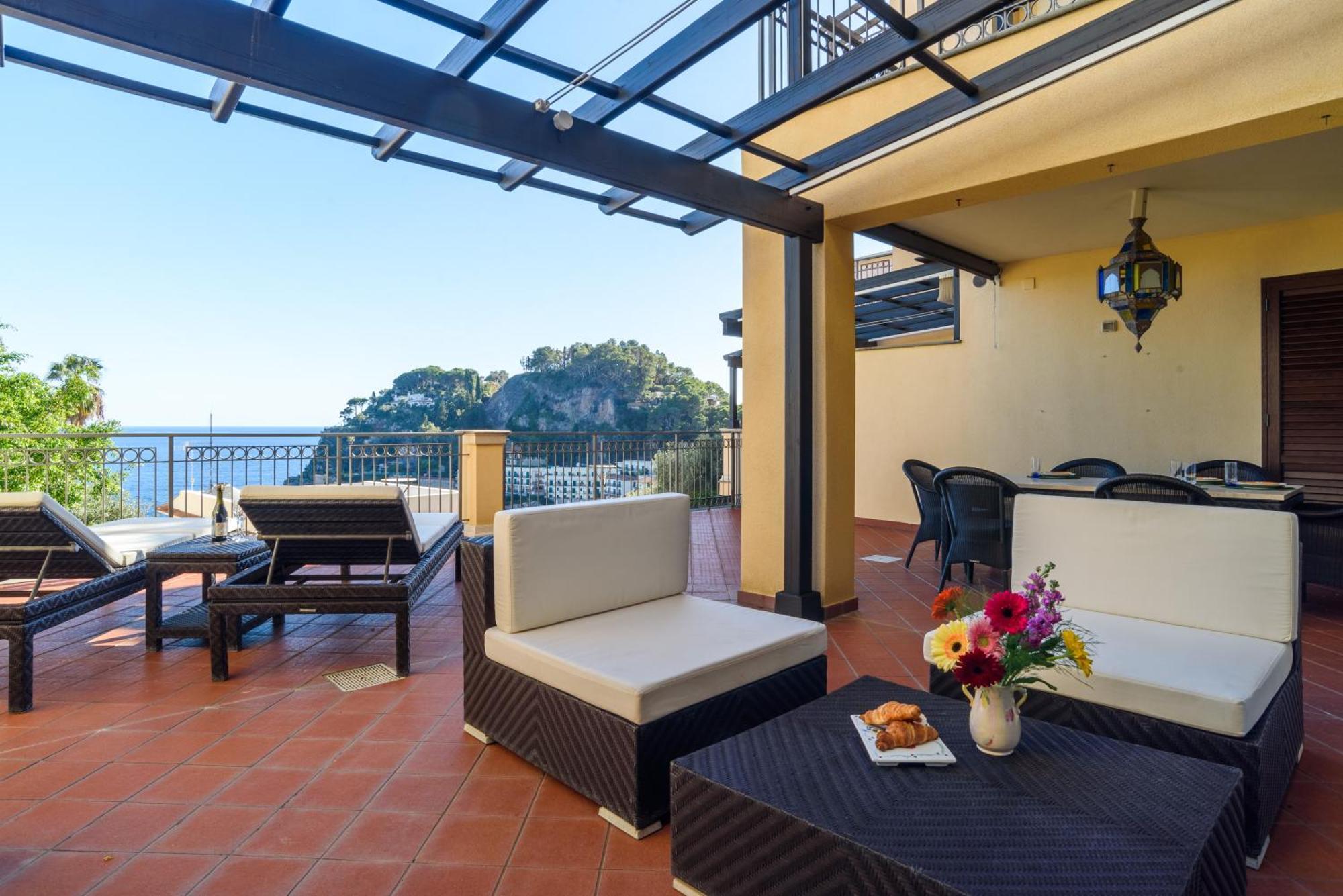 Dhome Baia Mazzaro' Taormina Bagian luar foto